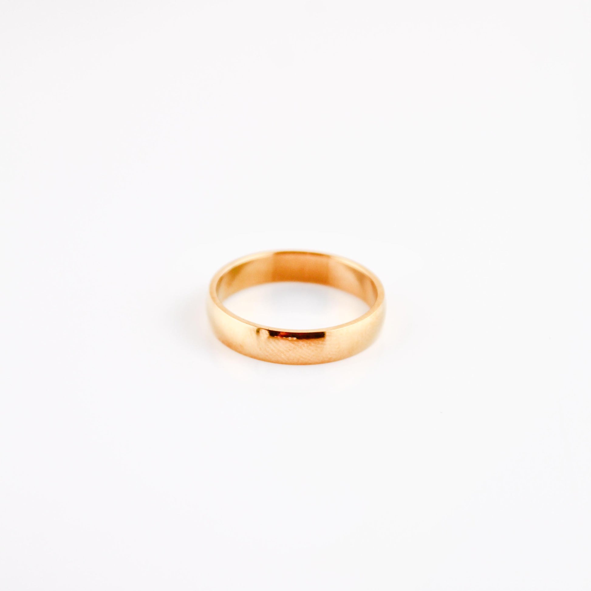 Daily Stacking Ring | Thick | Gold | Swim In Jewelry