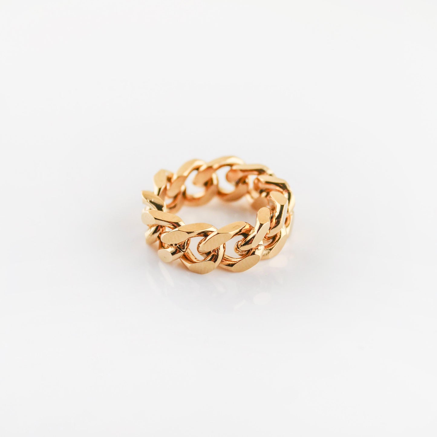 Visa Chunky Chain Ring | Swim In Jewelry