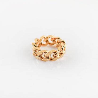 Visa Chunky Chain Ring | Swim In Jewelry